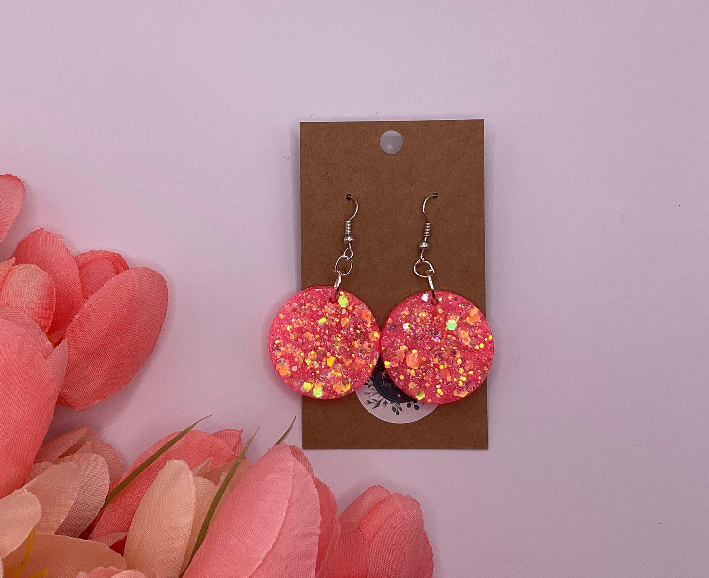 Round Dangle earrings