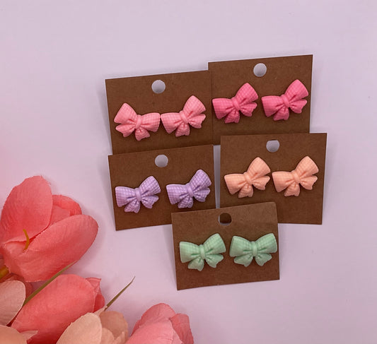 Bow Post Earrings