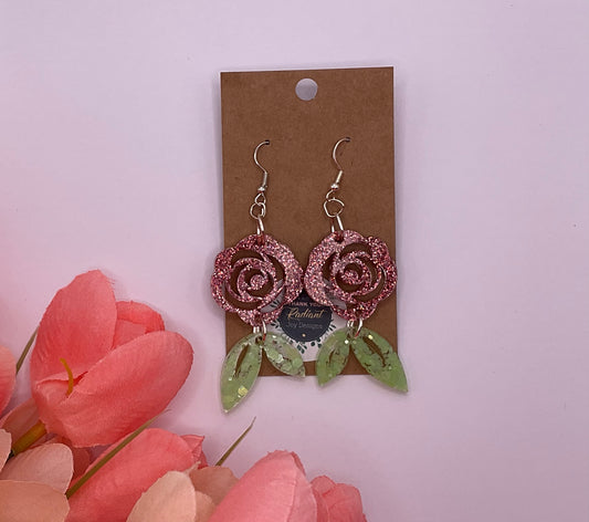 Rose Dangle earrings