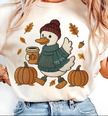 Silly Goose Fall Tee Shirt