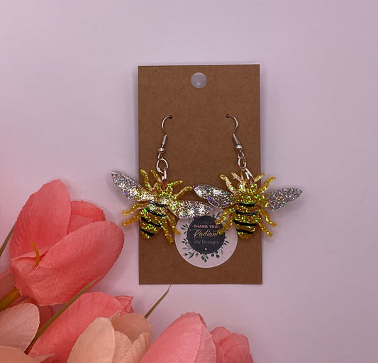 Bee Dangle Earrings