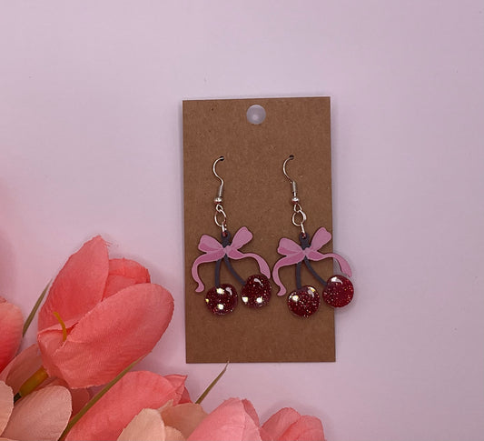 Cherry Dangle earrings