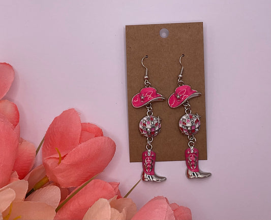 Disco Cowgirl Dangle earrings