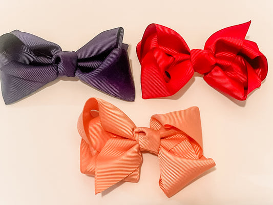 Small Hair Bow (Choose a color)