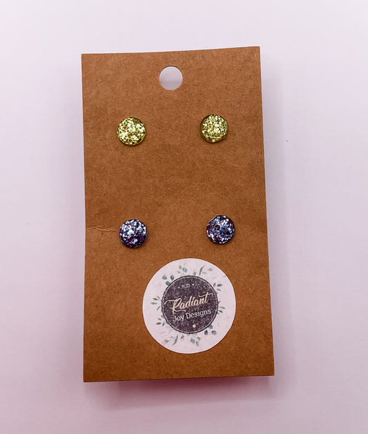 Beaded Post 2-Pack Earrings