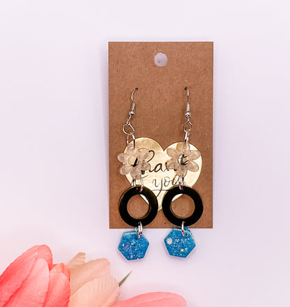 Triple Dangle Earrings