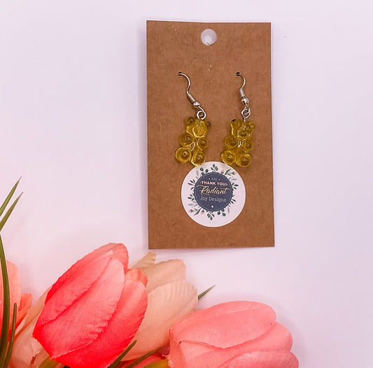 Gummy Bear Dangle Earrings