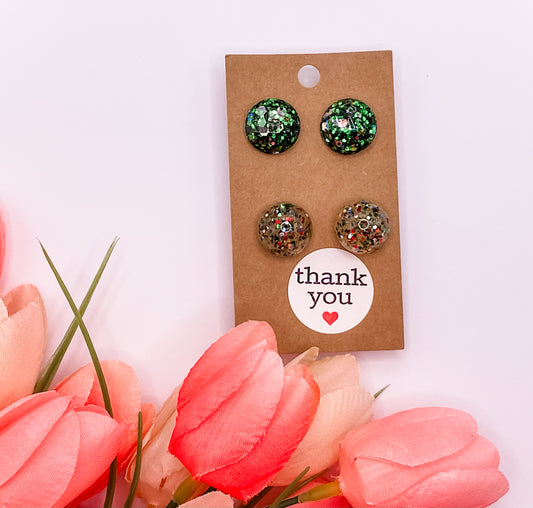 Double Post Pack Earrings