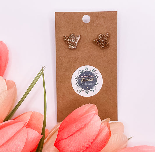 Single Angel Post Earrings