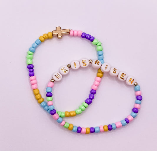 He is Risen Bracelets (Set of 2)
