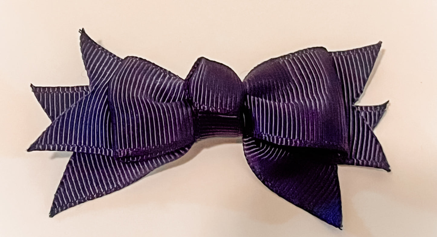 Mini Hair Bow (Choose a color)