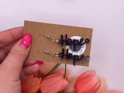 Hope Dangle Earrings