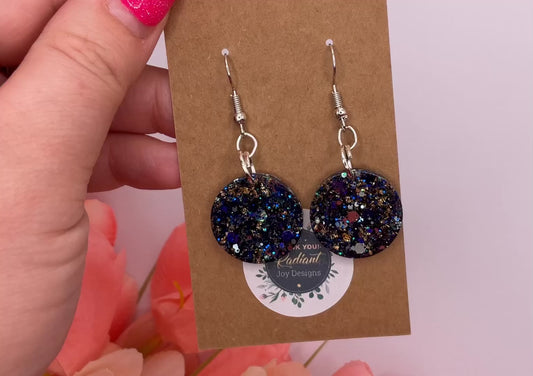 Round Dangle earrings