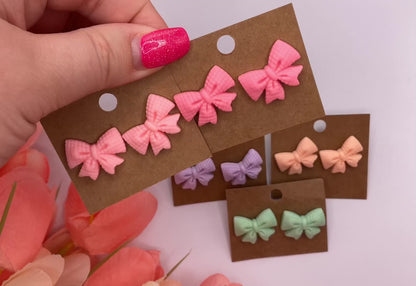 Bow Post Earrings