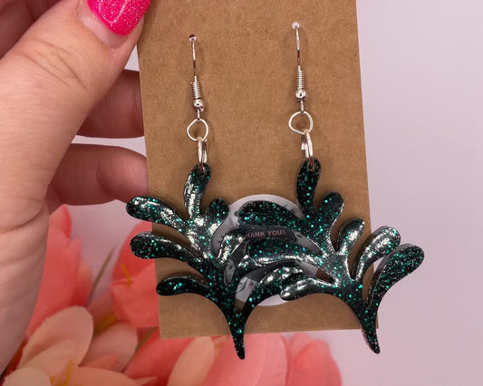 Leaf Dangle earrings