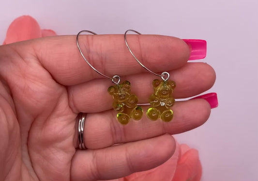 Green gummy bear Hoops
