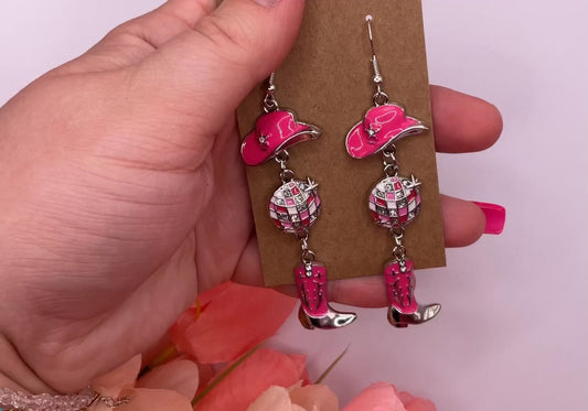 Disco Cowgirl Dangle earrings